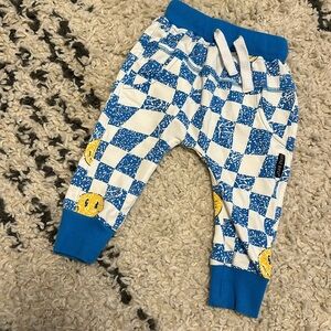 Little Bipsy Smiley Jogger Sweatpants 6-12m